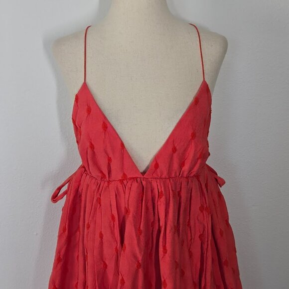 FREE PEOPLE primmy midi Dress Sz S NEW - Picture 3 of 11